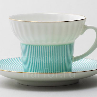 Чашка с блюдцем чайная «Геометрия 3» 1/2