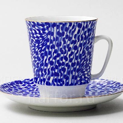 Чашка с блюдцем Настроение. Quiet 1/2 Майская