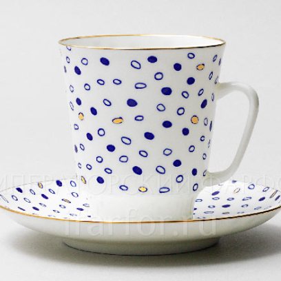 Чашка с блюдцем «Настроение. Glare» 1/2