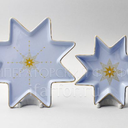 Набор из 2 тарелок в подарочной коробке «Азур» 1/2