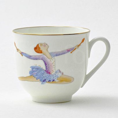 Чашка кофейная «Художественная гимнастика. Булавы»