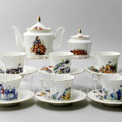 Сервиз чайный «Четыре сезона любви» 6/14