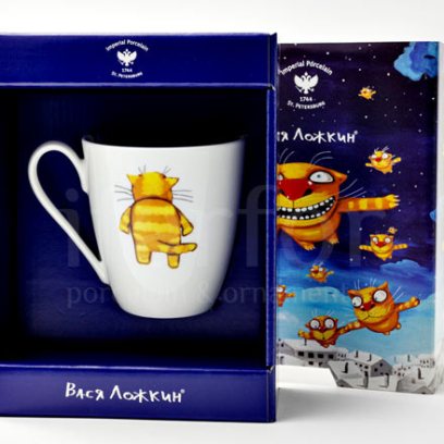 Бокал в подарочной коробке «Вася Ложкин. Уйду я от вас»