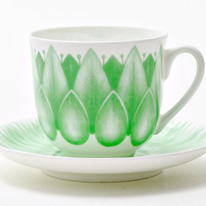 Чашка с блюдцем кофейная «Aloha Lagoon» 1/2