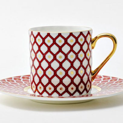 Чашка с блюдцем кофейная «Скарлетт 1» 1/2
