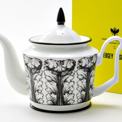 Чайник заварочный в подарочной коробке «Волшебный сад I»