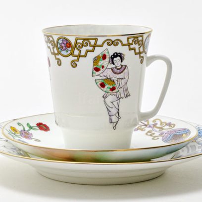 Комплект трехпредметный «Балет. Красный мак» 1/3