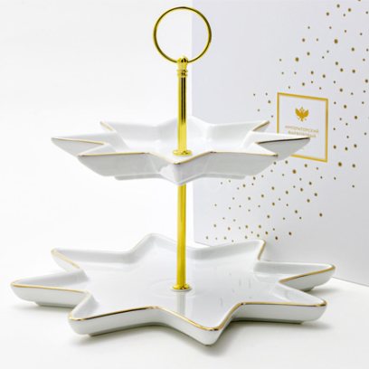 Этажерка двухъярусная «Золотая лента»