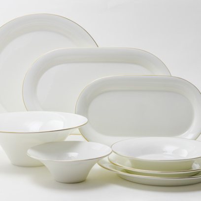 Сервиз столовый «Золотая лента 2» 6/24