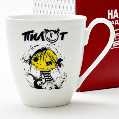 Бокал в подарочной коробке «Пилот»