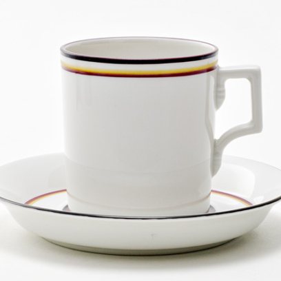 Чашка с блюдцем чайная «Художественная отводка 2» 1/2