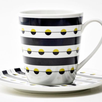 Чашка с блюдцем чайная «Балтийский берег 3» 1/2