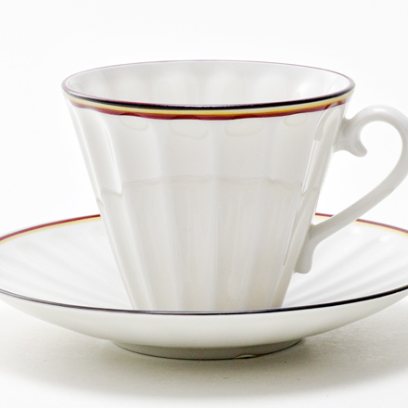 Чашка с блюдцем чайная «Художественная отводка 2» 1/2