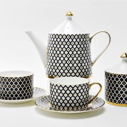 Сервиз чайный «Неро» 4/10