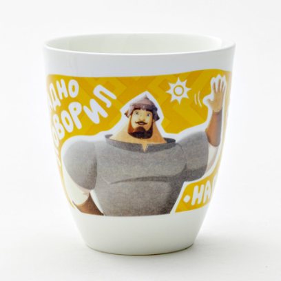 Бокал в подарочной коробке Три богатыря. Ладно, уговорил Вариации