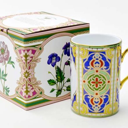 Бокал в подарочной коробке «Цветы и ягоды России. Нежный ирис»