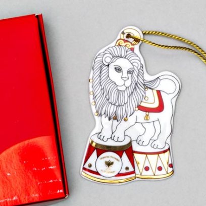 Елочная игрушка Гранд цирк. Лев