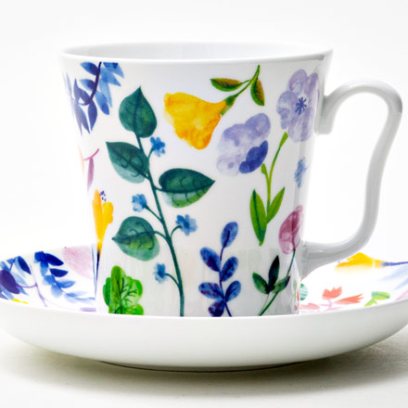 Бокал с блюдцем Primavera 1/2 Ленинградский 3