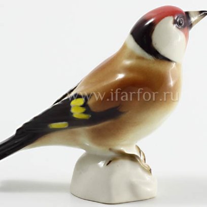 Скульптура Щегол черноголовый