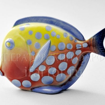 Скульптура Рыба-диск с.р. Пятнистая