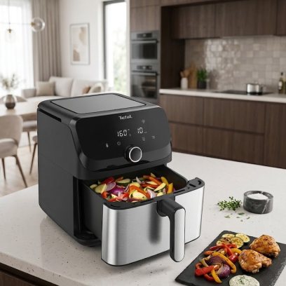 Аэрогриль электрический Tefal, 7,5 л, 8 автопрограмм, Easy Fry Mega EY855D10