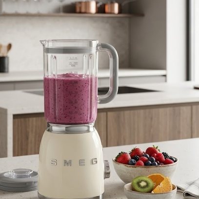 Блендер стационарный SMEG BLF03CREU, цвет кремовый глянцевый