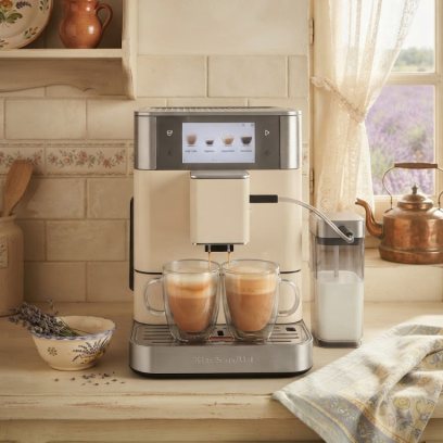 Кофемашина автоматическая KitchenAid 5KES8558EPL, фарфоровый белый