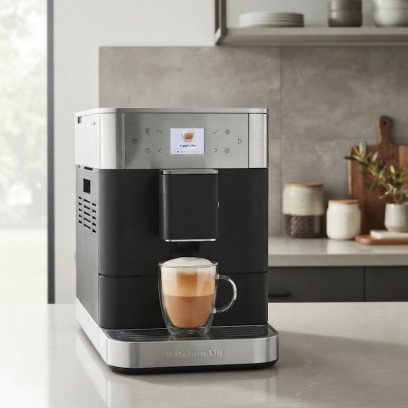 Кофемашина автоматическая KitchenAid 5KES8556EBK, черный чугун