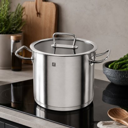 Кастрюля высокая с крышкой 24 см ZWILLING Pro
