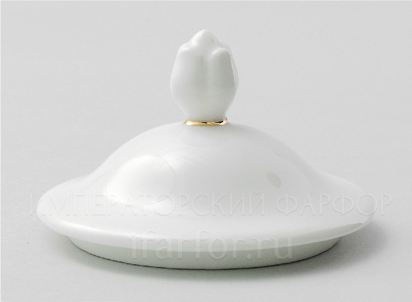 Lid tu sugar bowl Gold ribbon Natasha