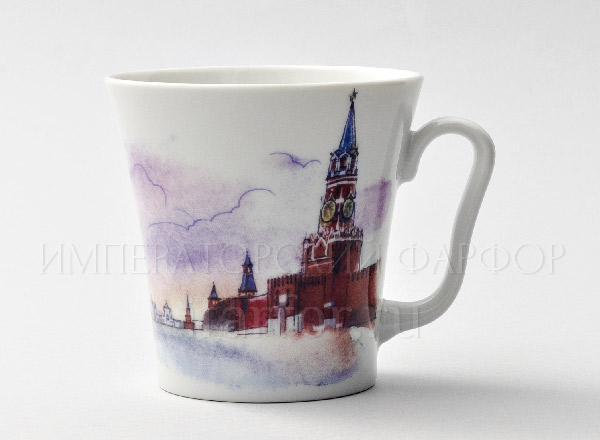 Mug Moscow. Red Square Leningrad
