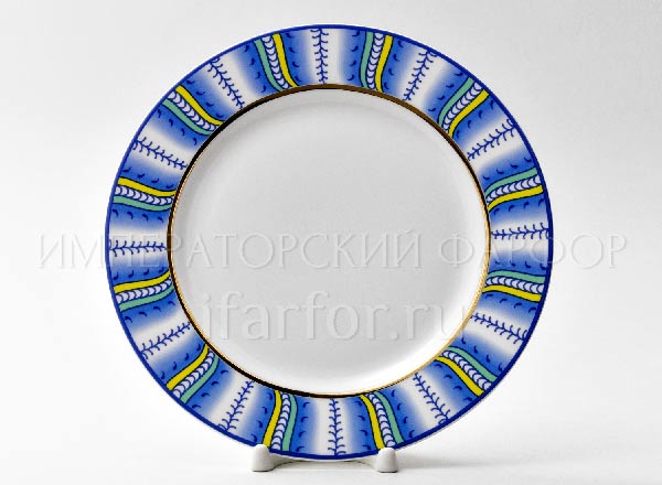 Plate shallow Julia Vysotskaya. Azzurro