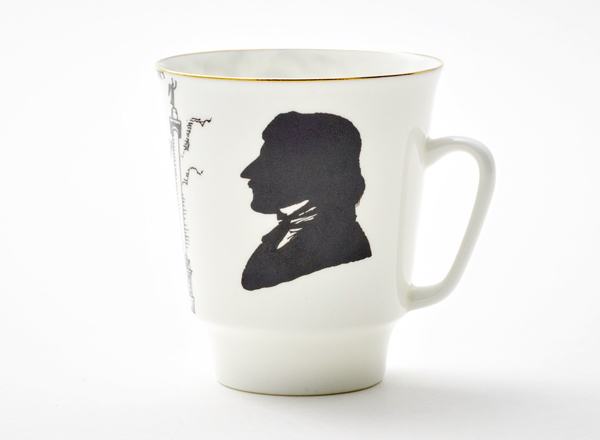 Cup Coffee Russian writers. Gogol May