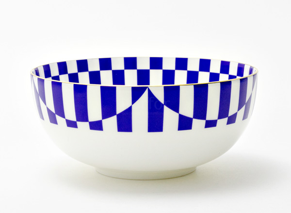 Salad bowl second grade Yes and no (blue) Oriental
