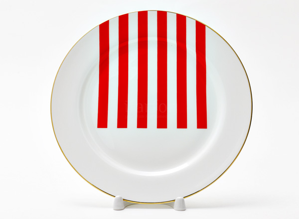 Plate flat Yes and no (red)