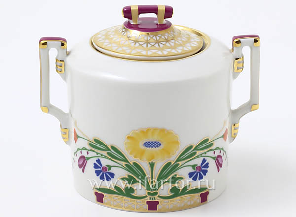 Sugar bowl Zamoskvorechye Armorial