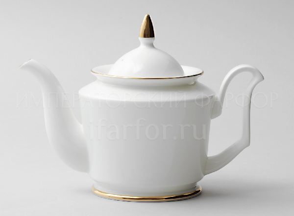 Teapot brewing Gold ribbon Julia