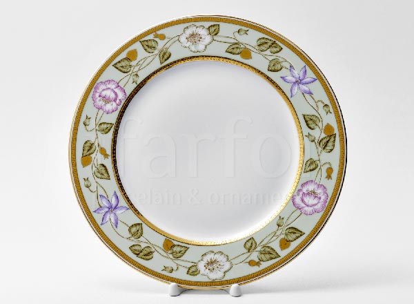 Тарелка Нефритовый фон