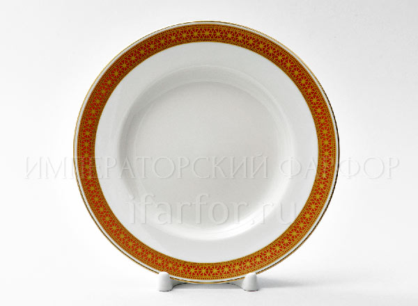 Plate shallow Russian style