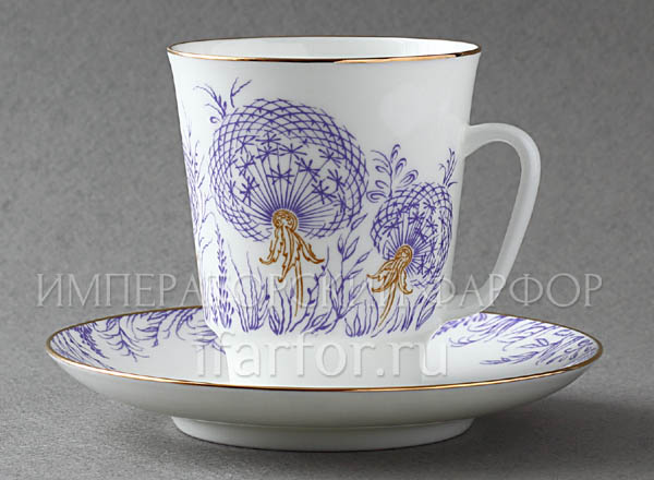 Cup and saucer Dandelions May