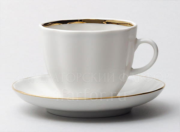 Cup and saucer Coffee Snow White Tulip