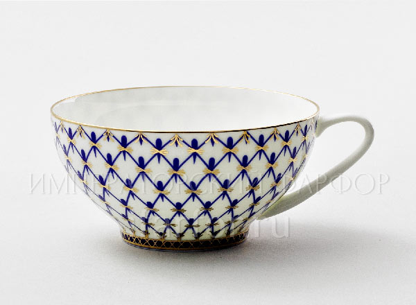 Чашка чайная Кобальтовая сетка Купольная