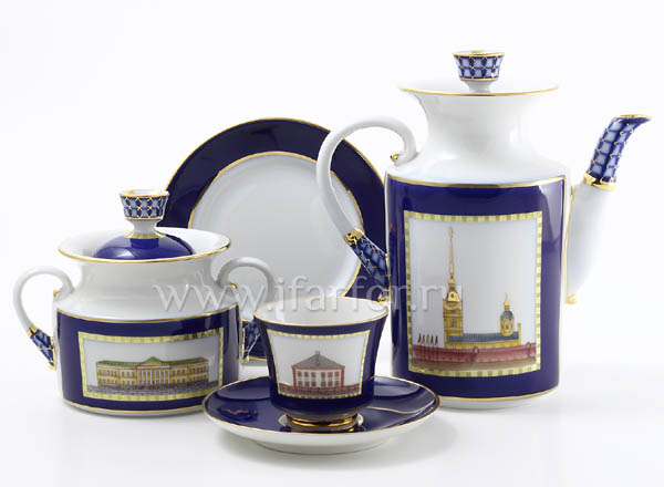 Coffee Set Classic of St.Petersburg 1 6/20 Banquet