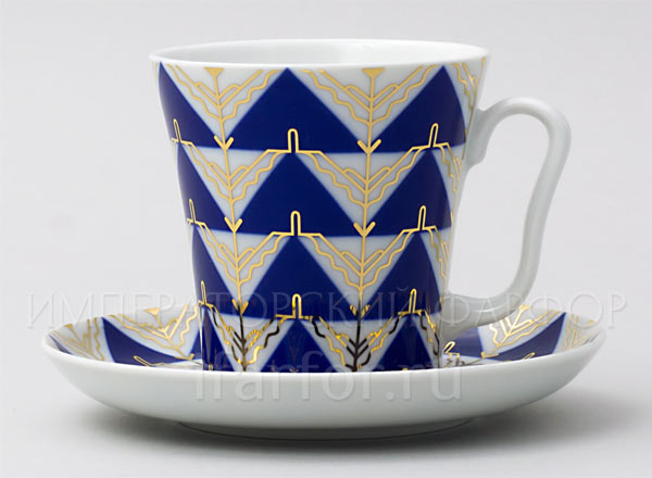 Mug and saucer tea Kalewala Leningrad
