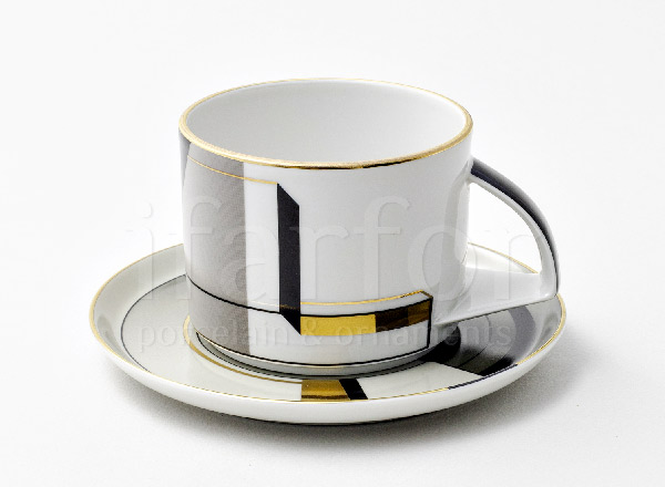 Чашка с блюдцем чайная Проект 3 Баланс