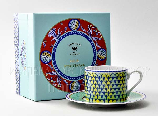 Подарочный набор чайный Юлия Высоцкая. Azzurro Соло