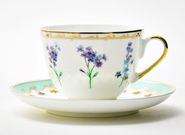 Cup and saucer tea Floras smile 3 Spring-2