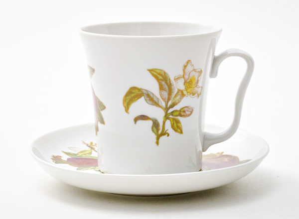 Mug and saucer tea Garnets Leningrad