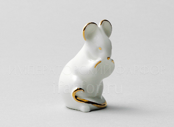 Sculpture Mouse Gold