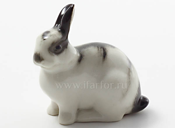 Sculpture Rabbit Krosh Gray